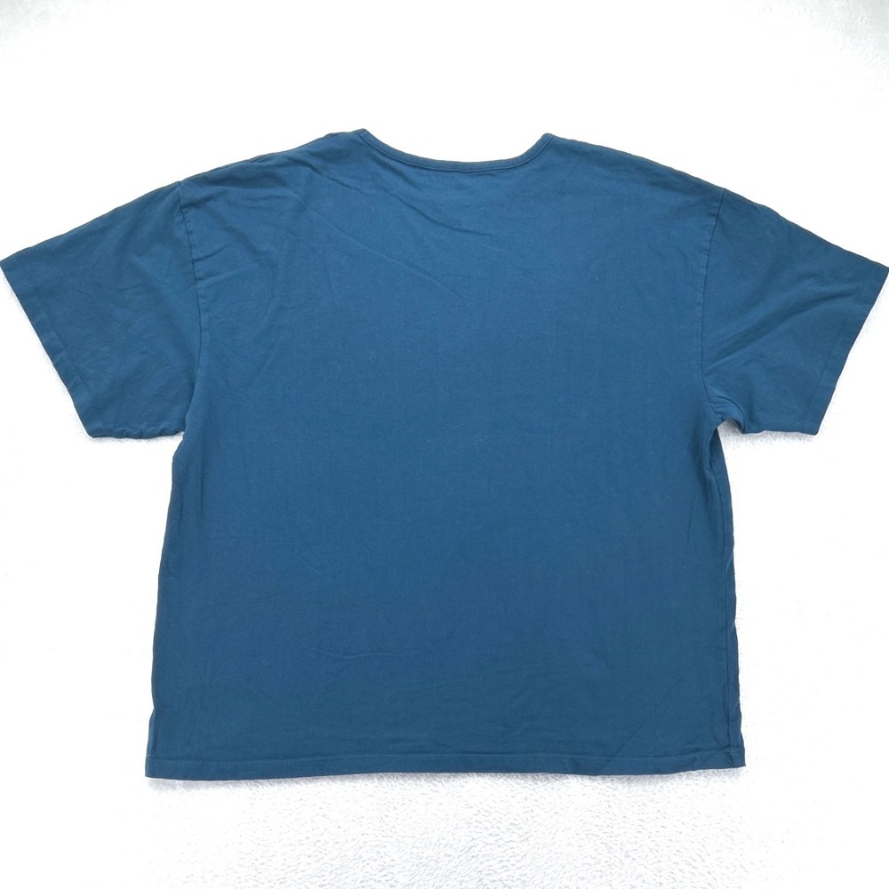 Billie Eilish Unisex T-Shirt XXL Blue Hit Me Hard and Soft Graphic Tee - Picture 4 of 8